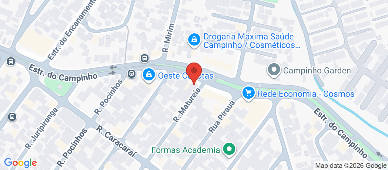 Mapa - Pró Saúde Vet Rio de Janeiro